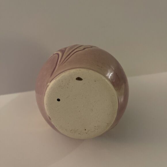 Vintage Ceramic Rose Pink Gold Daisy Small Pitcher - Picture 4 of 5